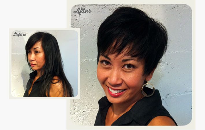 Denver hair styling for Laura