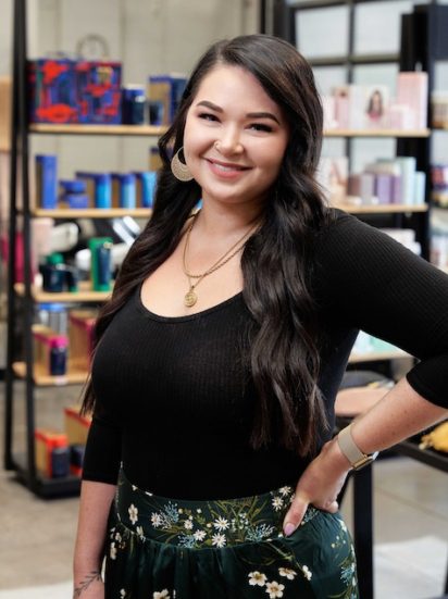 Hair stylist at Grand Salon in Denver