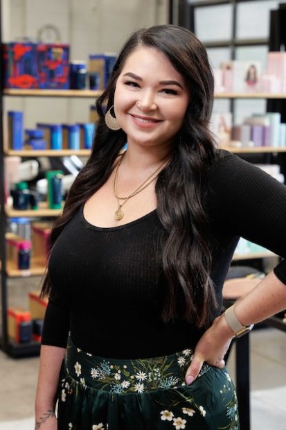 Hair stylist at Grand Salon in Denver